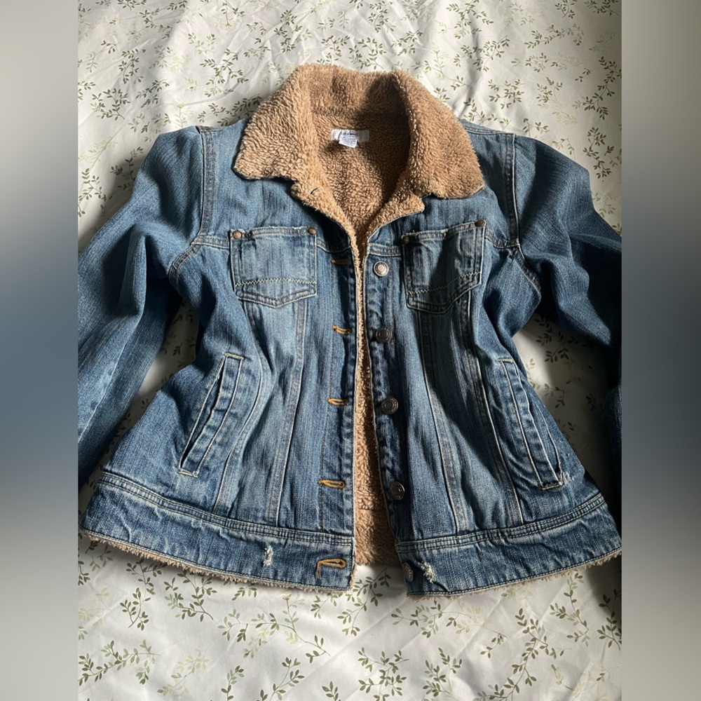 Old Navy Brown Faux Fur Jacket